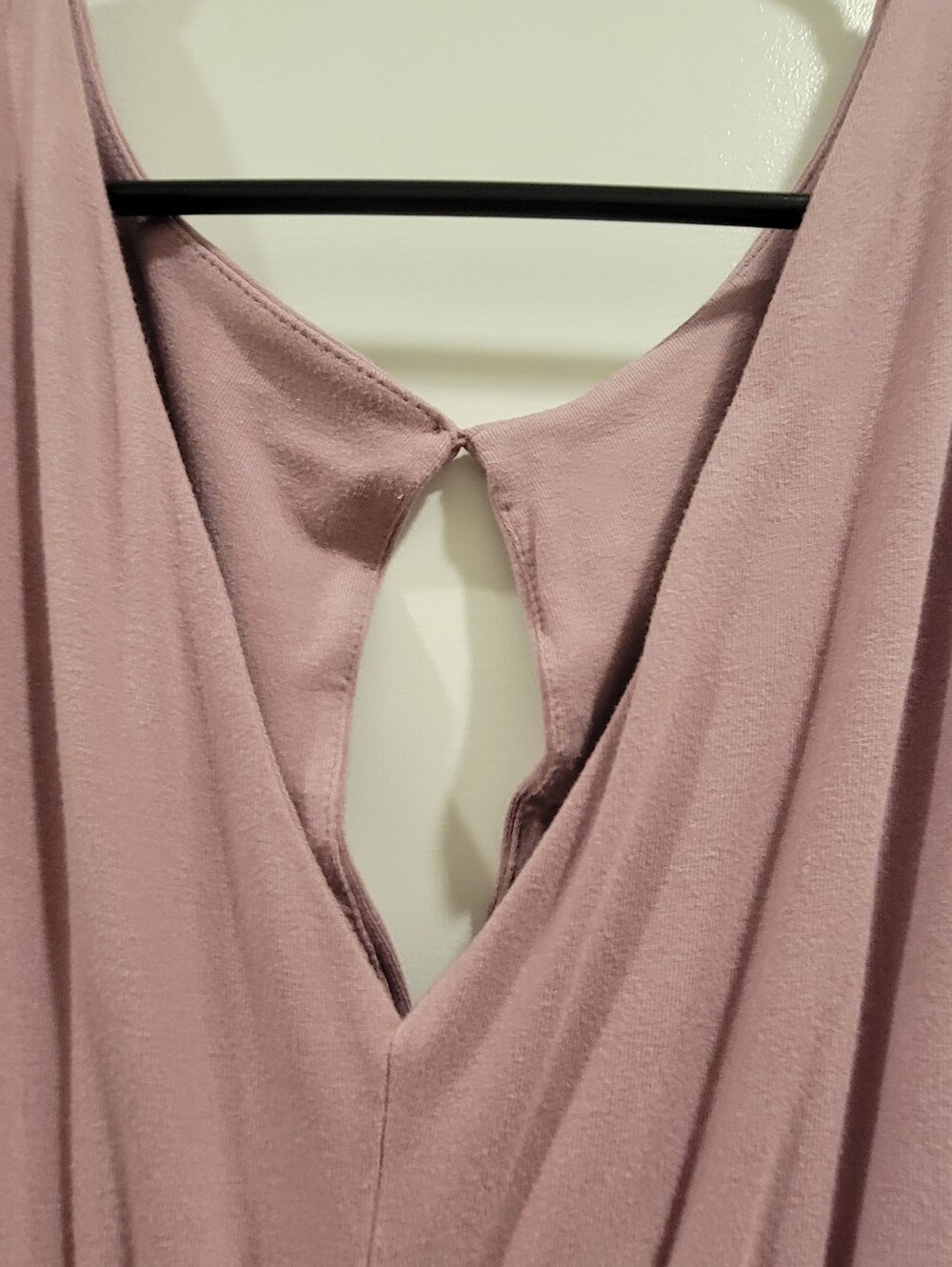 Wide Leg Jumpsuit In Light Purple - Picture 3 of 5